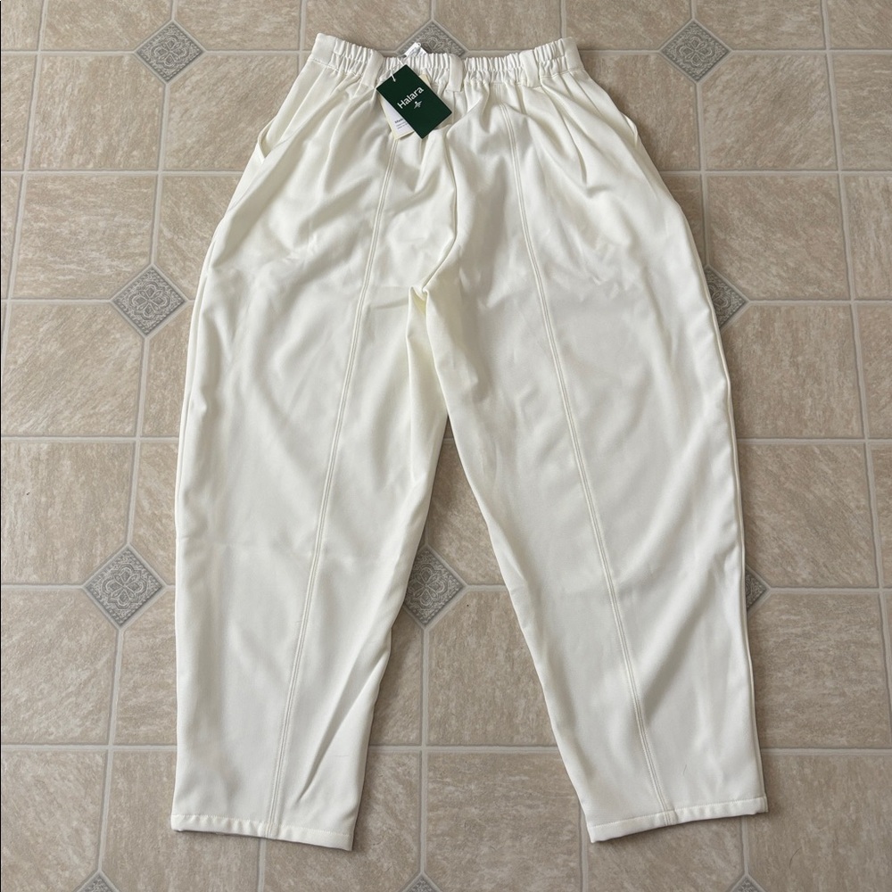 Halara Tapered Dress Pants NWOT - Picture 3 of 3